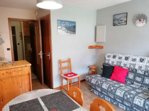 Studio cabine 4 pers avec terrasse et garage, proche navettes ski - Le Grand-Bornand - FR-1-241-242